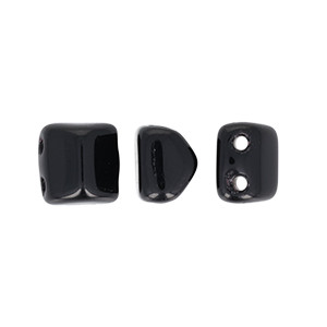 Roof Bead 6x6mm Jet 600pc (23980)