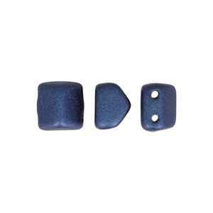 Roof Bead 6x6mm Metallic Suede - Dk Blue 600pc (79032JT)