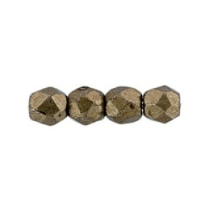 Fire-Polish 3mm Saturated Metallic Emperador 1200pc (05A01)