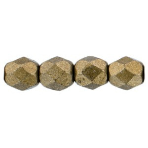 Fire-Polish 4mm Saturated Metallic Emperador 1200pc (05A01)