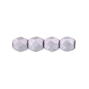 Fire-Polish 4mm Saturated Metallic Almost Mauve 1200pc (05A02)