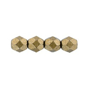 Fire-Polish 6mm Saturated Metallic Emperador 600pc (05A01)
