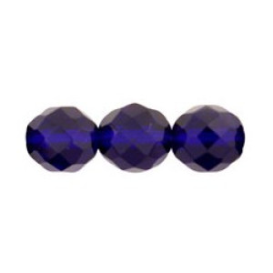 Fire-Polish 12mm Cobalt 150pc (30090)