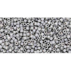 Matubo Seed Bead 10/0 Luster - Opaque Gray 100gr (14449WH)