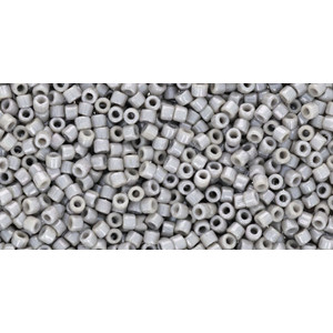 Matubo Seed Bead 10/0 Luster - Opaque Gray 100gr (14449WH)
