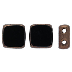 Table Cut Tile Bead 6mm Dk Bronze 600pc (LZ23980)