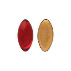 Glass cabochons 15x7мм Mauve - Gold Matte Foiled 1pc (GF70010) Glass cabochons 15x7мм Mauve - Gold Matte Foiled 1pc (GF70010)