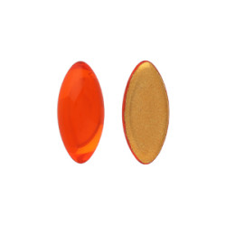 Glass cabochons 15x7мм Hyacinth - Gold Matte Foiled 1pc (GF90030) Glass cabochons 15x7мм Hyacinth - Gold Matte Foiled 1pc (GF90030)