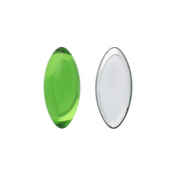 Glass cabochons 15x7мм Lt. Green - Silver Foiled 1pc (SF50020) Glass cabochons 15x7мм Lt. Green - Silver Foiled 1pc (SF50020)