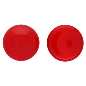 Glass cabochons 20мм Siam Ruby 	 1pc (90080)
