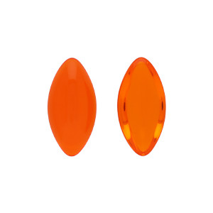 Glass cabochons 20x10мм Lt Hyacinth 	 1pc (90020)