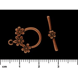 Multi Daisy Toggle : Atique Copper 	