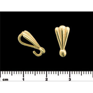 Deco Fan Loop Bail 17/7mm : Gold 	