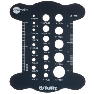 Tulip - Knitting Needle Gauge (Navy) 	