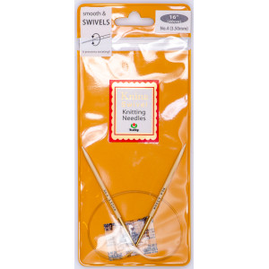 Tulip - 40cm Knina Circular Knitting Needles (1 pc) : Size 4 (3.50mm) 	