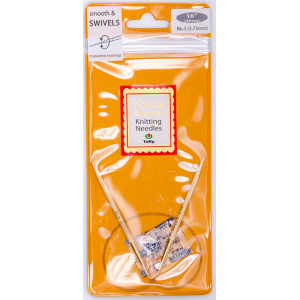 Tulip - 40cm Knina Circular Knitting Needles (1 pc) : Size 5 (3.75mm) 	