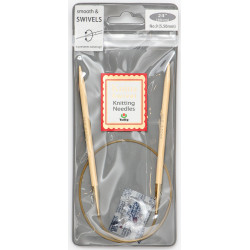Tulip - 60cm Knina Circular Knitting Needles (1 pc) : Size 9 (5.50mm) 	