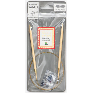 Tulip - 60cm Knina Circular Knitting Needles (1 pc) : Size 9 (5.50mm) 	