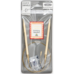 Tulip - 60cm Knina Circular Knitting Needles (1 pc) : Size 10 1/2 (6.50mm) 	