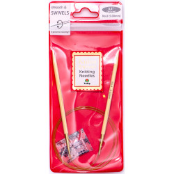 Tulip - 80cm Knina Circular Knitting Needles (1 pc) : Size 8 (5.00mm) 	