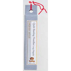 Tulip - Quilt Basting Needles (6 pcs) : Long/Regular 	