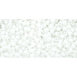 TOHO Charlottes 15/0 Opaque White 100gr - T1-15-41