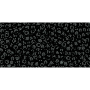 TOHO Charlottes 15/0 Opaque Jet 100gr - T1-15-49