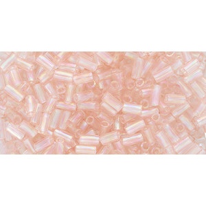 TOHO Bugle 3mm Transparent Rosaline Rainbow 250gr - TB-01-169