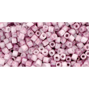 TOHO Cube 1,5mm Marbled Opaque Pink/Pink 250gr - TC-01-1202