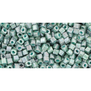 TOHO Cube 1,5mm Marbled Opaque Turquoise/Blue 250gr - TC-01-1207