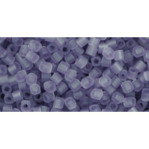 TOHO Cube 1,5mm Transparent-Frosted Sugar Plum 250gr - TC-01-19F