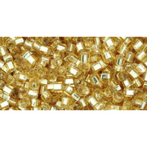 TOHO Cube 1,5mm Silver-Lined Lt Topaz 250gr - TC-01-22