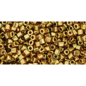 TOHO Cube 1,5mm Gold-Lustered Transparent Pink 250gr - TC-01-421