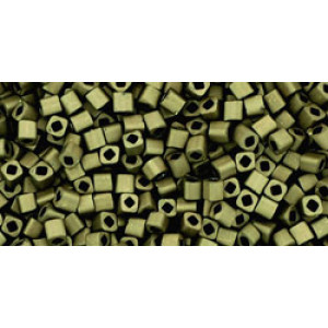 TOHO Cube 1,5mm Matte-Color Dk Olive 250gr - TC-01-617
