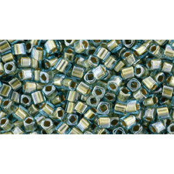 TOHO Cube 1,5mm Gold-Lined Aqua 250gr - TC-01-990