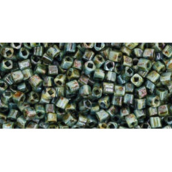 TOHO Cube 1,5mm HYBRID Opaque Luster - Transparent Green 100gr - TC-01-Y182