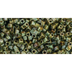 TOHO Cube 1,5mm HYBRID Ultra Luster - Opaque Green 100gr - TC-01-Y183