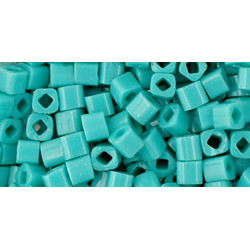 TOHO Cube 3mm Opaque Turquoise 250gr - TC-03-55 TOHO Cube 3mm Opaque Turquoise 250gr - TC-03-55