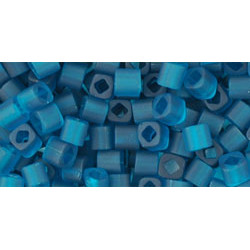 TOHO Cube 3mm Transparent-Frosted Teal 250gr - TC-03-7BDF TOHO Cube 3mm Transparent-Frosted Teal 250gr - TC-03-7BDF