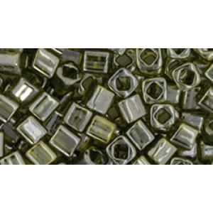 TOHO Cube 4mm Gold-Lustered Green Tea 250gr - TC-04-457