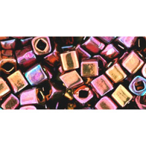 TOHO Cube 4mm Higher-Metallic Amethyst 250gr - TC-04-502