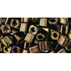 TOHO Cube 4mm Metallic Iris - Brown 250gr - TC-04-83