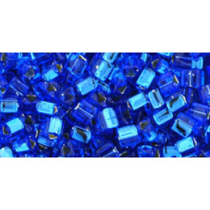 TOHO Triangle 8/0 Silver-Lined Sapphire 250gr - TG-08-35