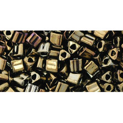 TOHO Triangle 8/0 Metallic Iris - Brown 250gr - TG-08-83
