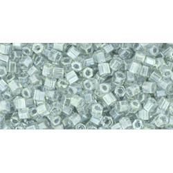 TOHO Hexagon 8/0 Transparent-Lustered Black Diamond 250gr - TH-08-112 TOHO Hexagon 8/0 Transparent-Lustered Black Diamond 250gr - TH-08-112