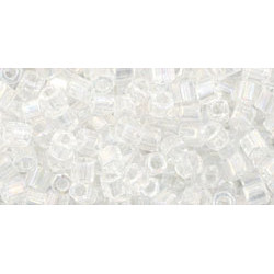 TOHO Hexagon 8/0 Transparent-Rainbow Crystal 250gr - TH-08-161 TOHO Hexagon 8/0 Transparent-Rainbow Crystal 250gr - TH-08-161