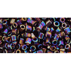 TOHO Hexagon 8/0 Transparent-Rainbow Amethyst 250gr - TH-08-166C TOHO Hexagon 8/0 Transparent-Rainbow Amethyst 250gr - TH-08-166C