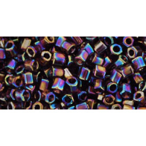 TOHO Hexagon 8/0 Transparent-Rainbow Amethyst 250gr - TH-08-166C