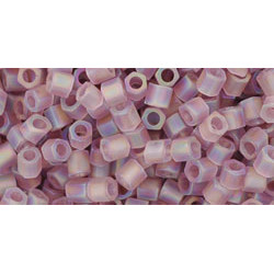 TOHO Hexagon 8/0 Transparent-Rainbow-Frosted Lt Amethyst 250gr - TH-08-166F TOHO Hexagon 8/0 Transparent-Rainbow-Frosted Lt Amethyst 250gr - TH-08-166F
