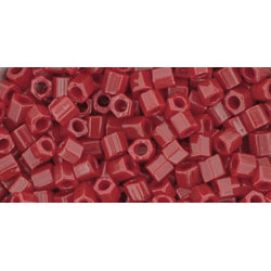 TOHO Hexagon 8/0 Opaque Pepper Red 250gr - TH-08-45 TOHO Hexagon 8/0 Opaque Pepper Red 250gr - TH-08-45